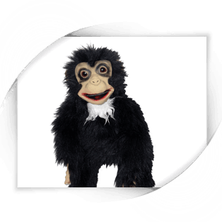 Baby Monkey Puppet