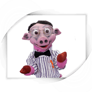 Calvin Baby Pig Puppet